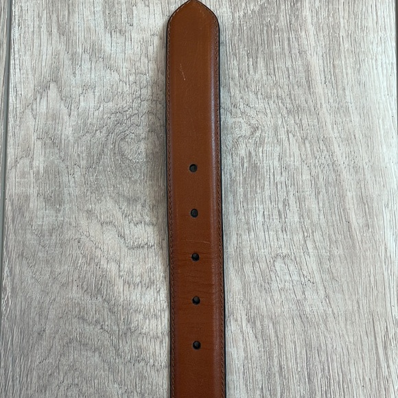 Cole Haan Leather Belt British Tan 34 - Picture 5 of 5